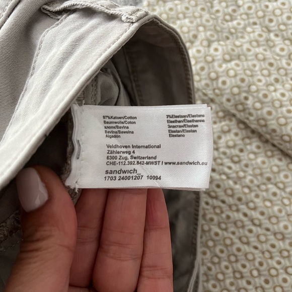 Sandwich crop pants - Picture 6 of 6